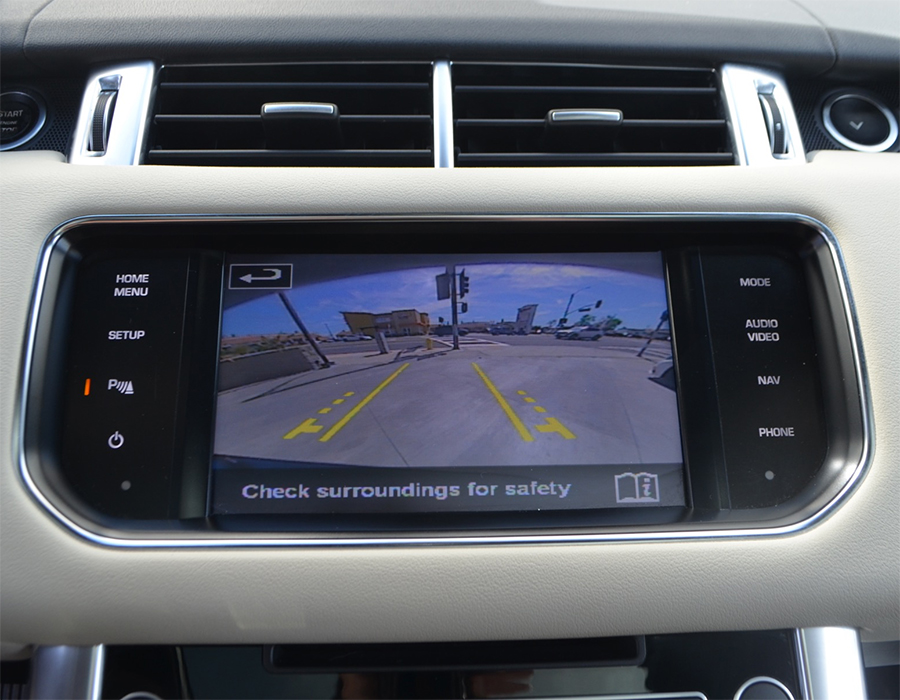 Autoradio GPS origine Range Rover Sport 2013 écran 8 pouces HARMAN compatible